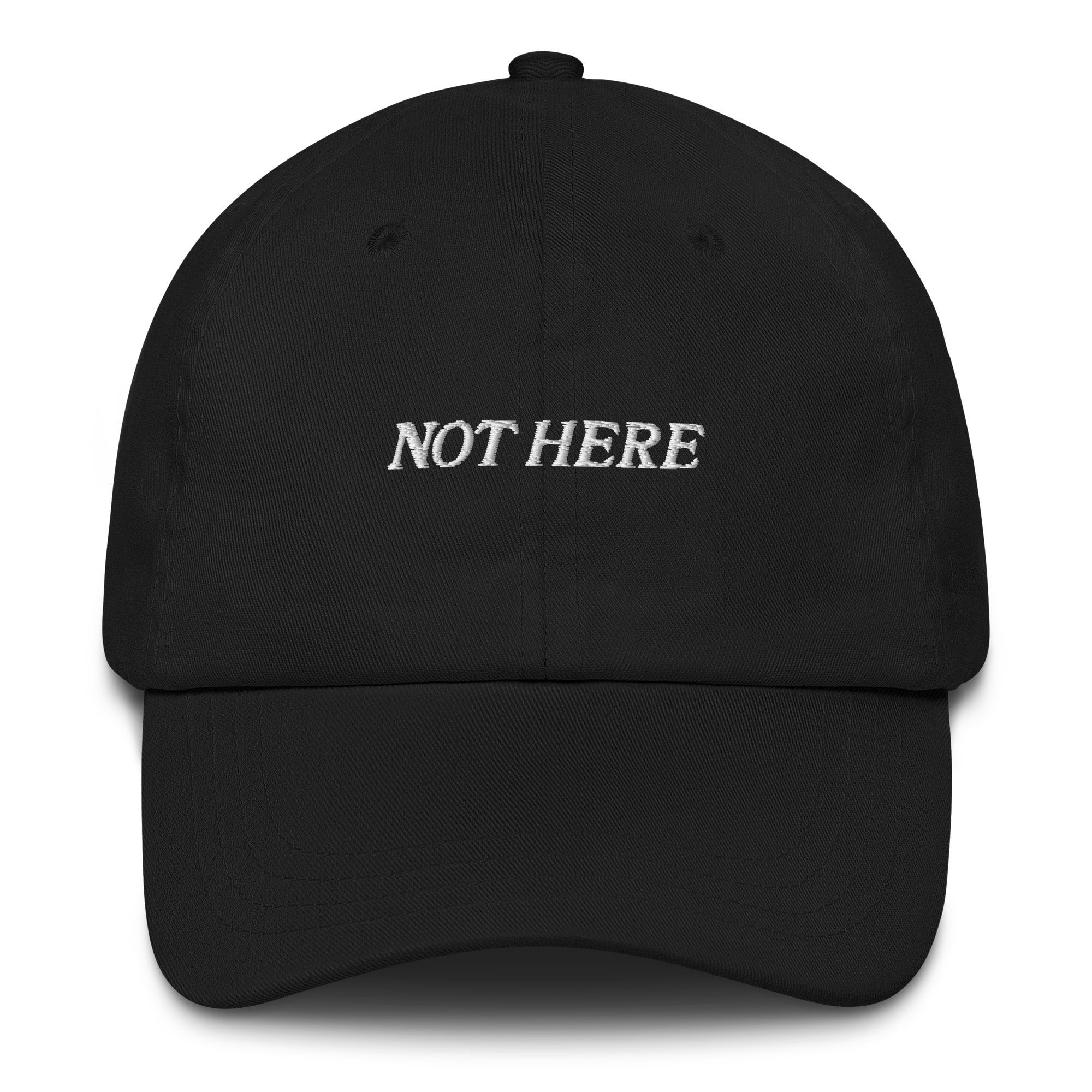 Not Here Cap – Parallel Editions
